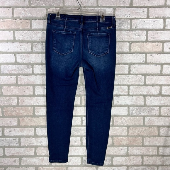 Kancan Midrise Skinny Side Slit Ankle Jeans Size 29 - Picture 6 of 10